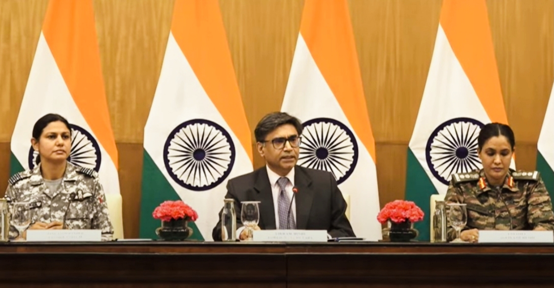 भारतका विदेशसचिव विक्रम मिश्रीले आफ्नो देश र पाकिस्तानले युद्धविराम गरेको सहमति पुष्टि,
