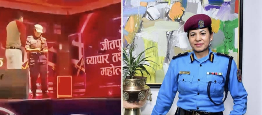रातिसम्म महोत्सव सञ्चालन गरेपछि डीएसपी शुभद्रा वाइबा स्टेजमा पुगेर कार्यक्रम रोकेको हुन्