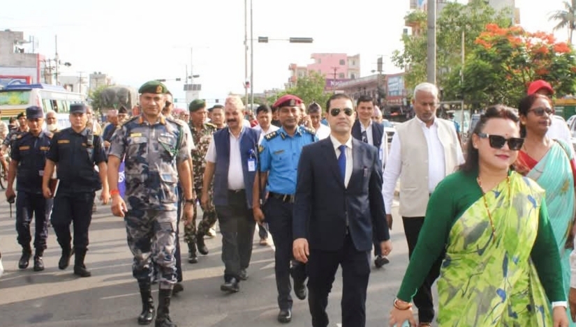 रुपन्देहीमा १८ औं गणतन्त्र दिवशको अवसरमा झण्डोत्तलन तथा प्रभातफेरी र्‍याली कार्यक्रम सम्पन्न,