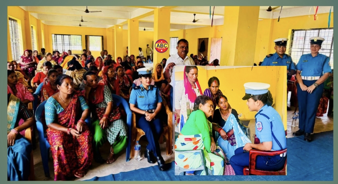 रुपन्देही जिल्ला ट्राफिक प्रमुख रन्जु केसीद्वारा स्थानिय महिलाहरुलाई ट्राफिक सचेतना प्रशिक्षण,