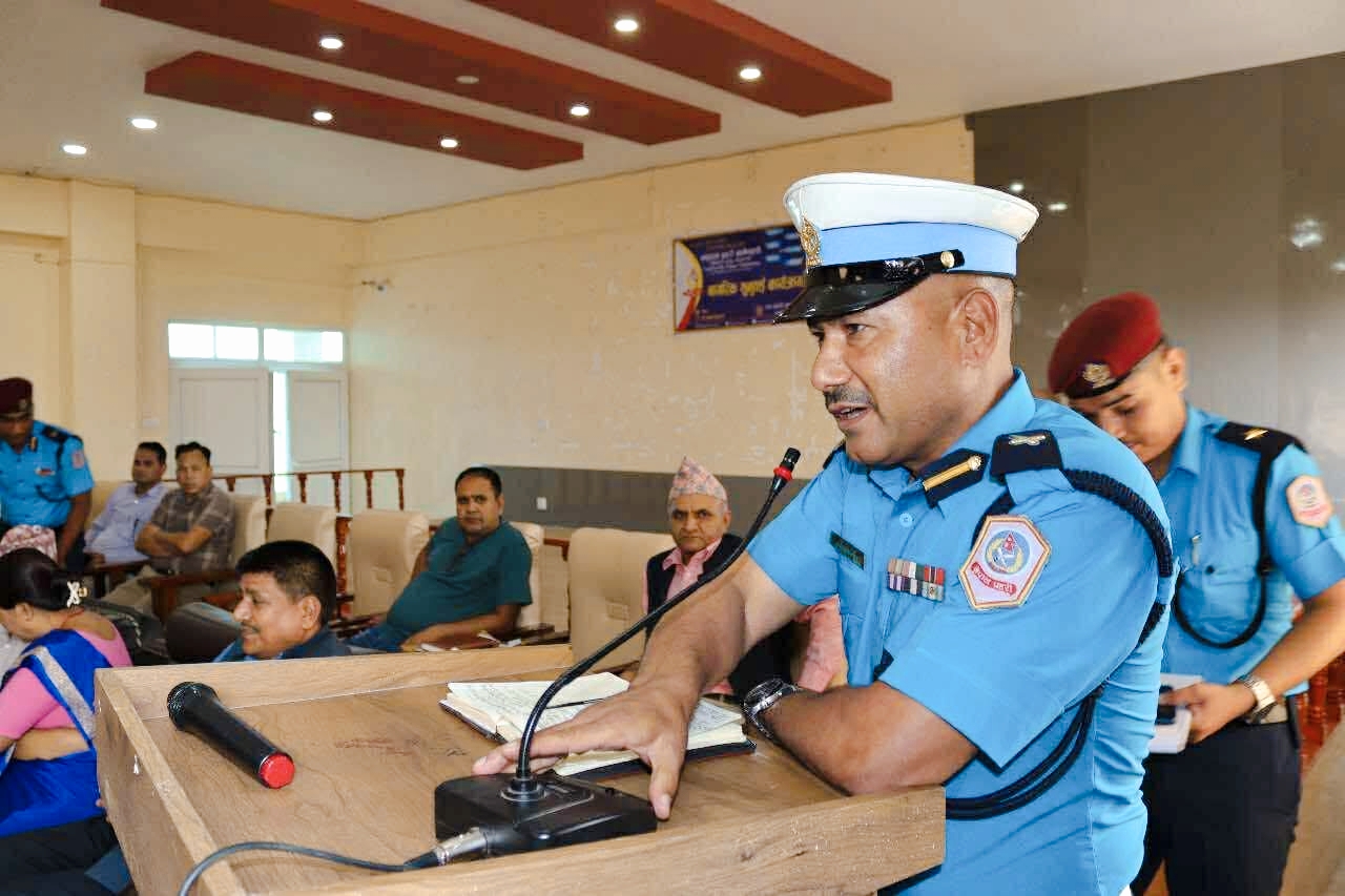 जिल्ला ट्राफिक प्रहरी कार्यालय दाङको आयोजनामा नागरिक सुनुवाई कार्यक्रम