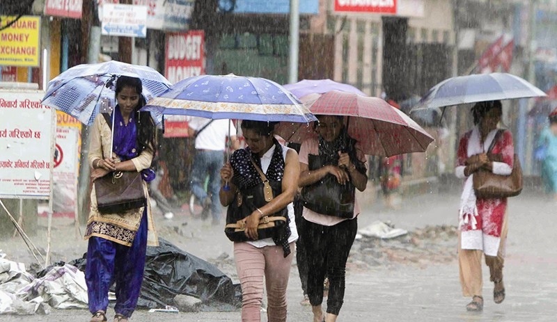 दिउँसो देशभर आंशिकदेखि साधारणतया बदली केही स्थानमा मेघगर्जन र चट्याङसहित वर्षाको सम्भावना,