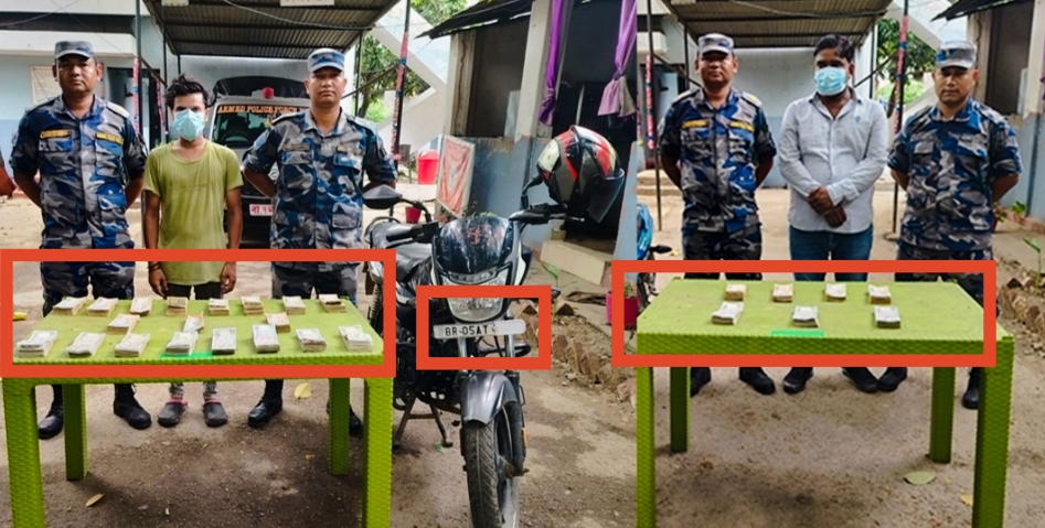 सशस्त्र प्रहरीले भन्सार चेकजाँचको क्रममा श्रोत नखुलेको १८ लाख रुपैयाँसहित दुई जना पक्राउ,