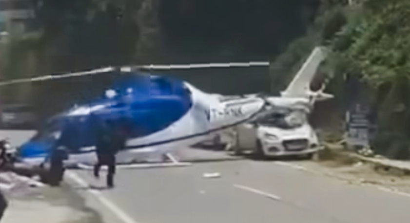 भारतको केदारनाथ धाममा बिहान् भएको हेलिकोप्टर दुर्घटनामा सबै यात्रुको मृत्यु,