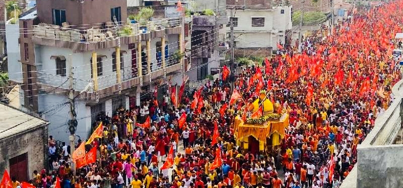 मधेस प्रदेशको ऐतिहासिक तथा सांस्कृतिक सम्पदा श्री गहवामाई रथ यात्रा भव्य सम्पन्न,