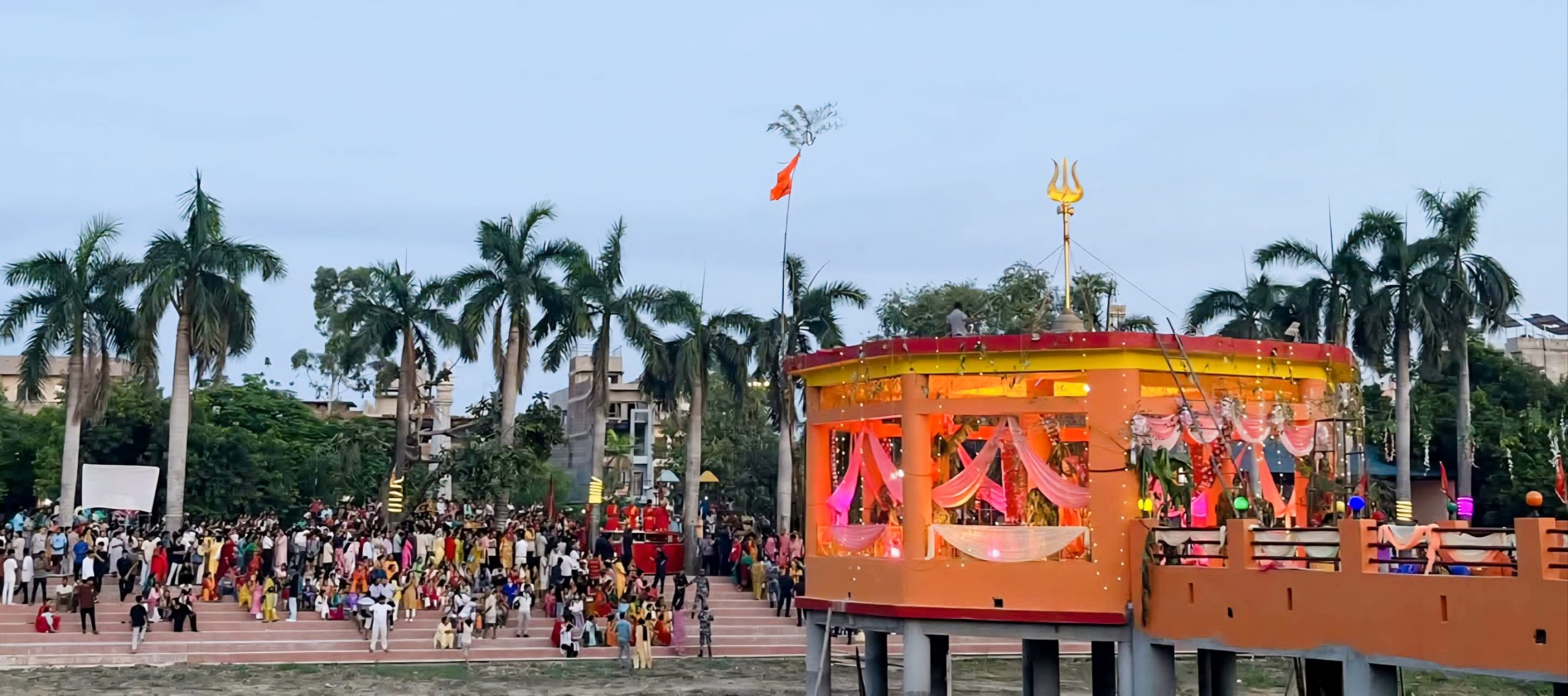 नेपालगञ्जको ऐतिहासिक शक्ति पीठ बागेश्वरी मन्दिरमा जुङ्गे महादेवको मूर्ति प्रतिष्ठापन,