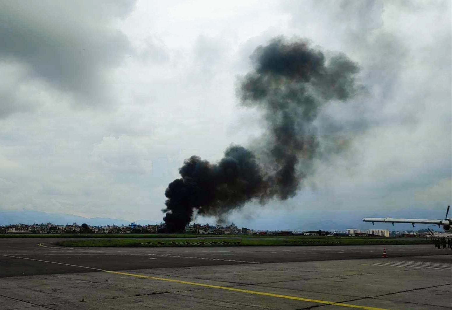 क्यालिफोर्नियाको नेभल एयर स्टेसनमा अमेरिकी नौसेनाको एफ-३५सी लडाकु विमान दुर्घटनाग्रस्त,