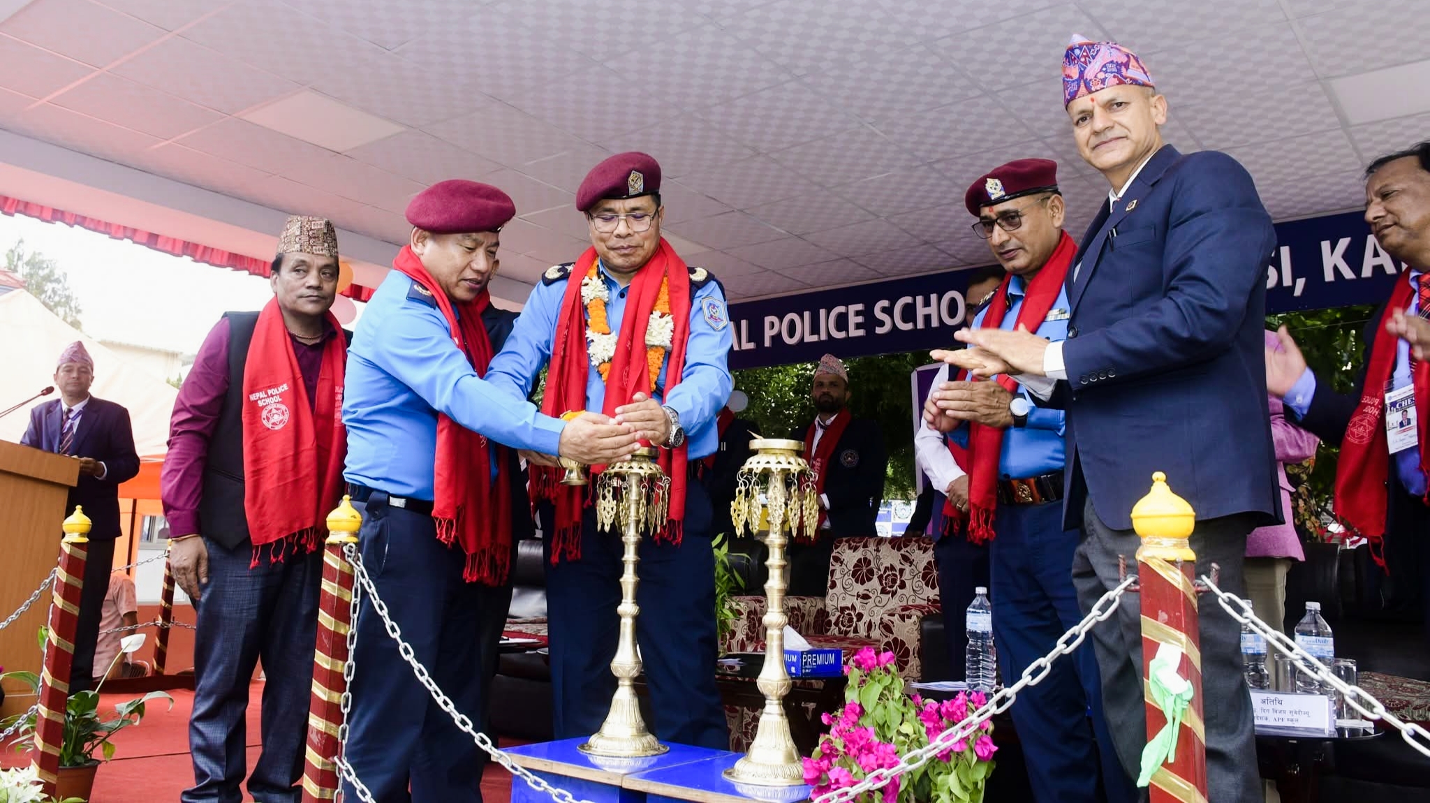 एआईजी टेकबहादुर तामाङद्वारा नेपाल पुलिस स्कुल सामाखुसीको वार्षिक शैक्षिक क्यालेन्डर बमोजिम,