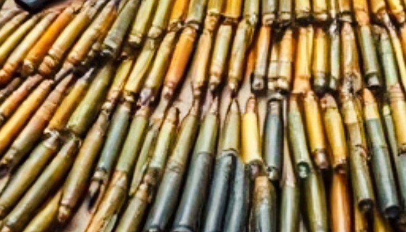 बाँकेमा एक भारतीय चोरबाट बरामद गरिएका २ हजार बढी गोलीका खोकाको बारेमा प्रहरीले अनुसन्धान गर्दै,