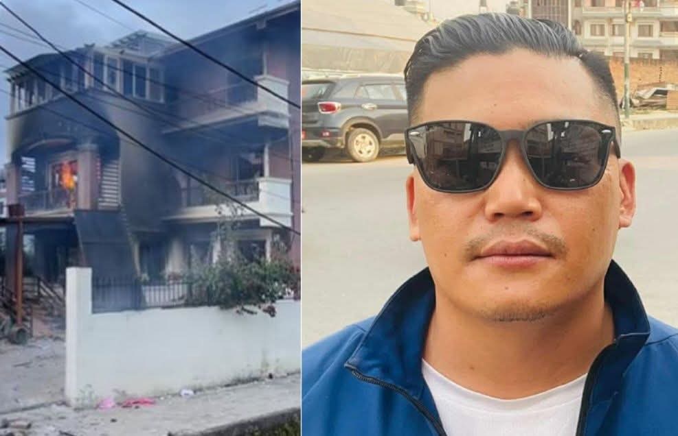 पूर्वराष्ट्रपति विद्या भण्डारीको घर जलाएको आरोपमा युवा संघकै नेता पक्राउ,