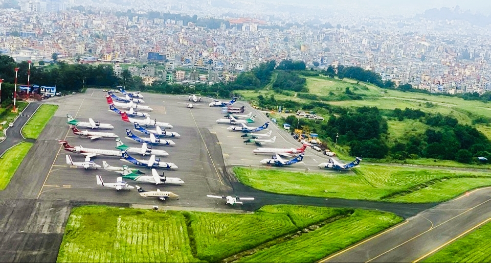 हिजोदेखि ठप्प रहेको त्रिभुवन विमानस्थलको आन्तरिक उडान आजबाट सञ्चालनमा आयो,