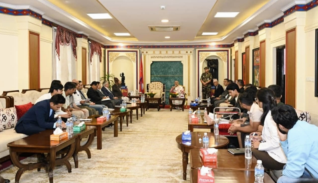 प्रधानमन्त्री सुशीला कार्कीसँग निर्वाचन लगायत विषयमा जेनजी समूहका प्रतिनिधिसँग छलफल,