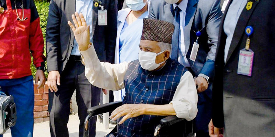 राष्ट्रपति रामचन्द्र पौडेल अचानक अस्वस्थ, महाराजगन्ज अस्पताल भर्ना,