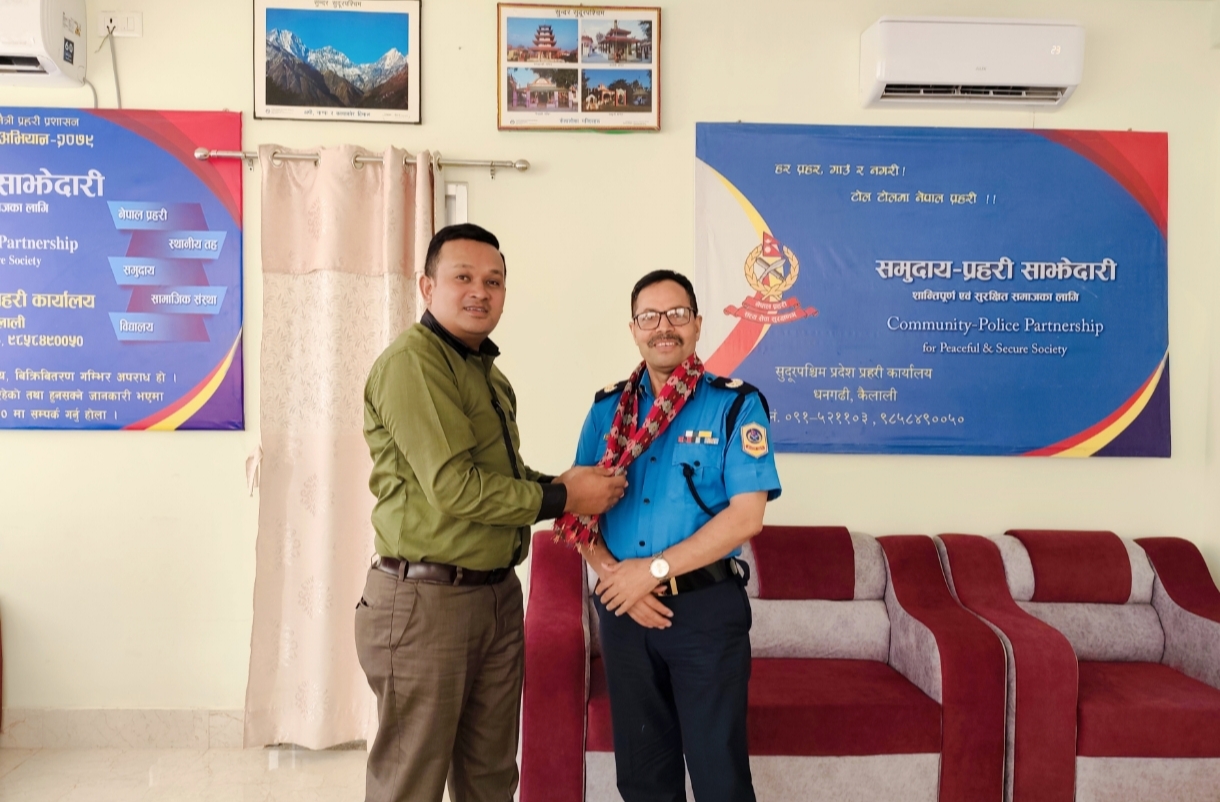 दलित समुदायबाट पहिलोपटक डम्बरबहादुर बिकले रचे इतिहास,एआईजी पदमा बढुवा,