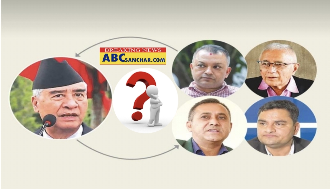 सभापति देउवासँग महामन्त्रीद्वय थापा र शर्माले बैठकमा विशेष महाधिवेशन गरेरै अघि बढ्न सुझाव,