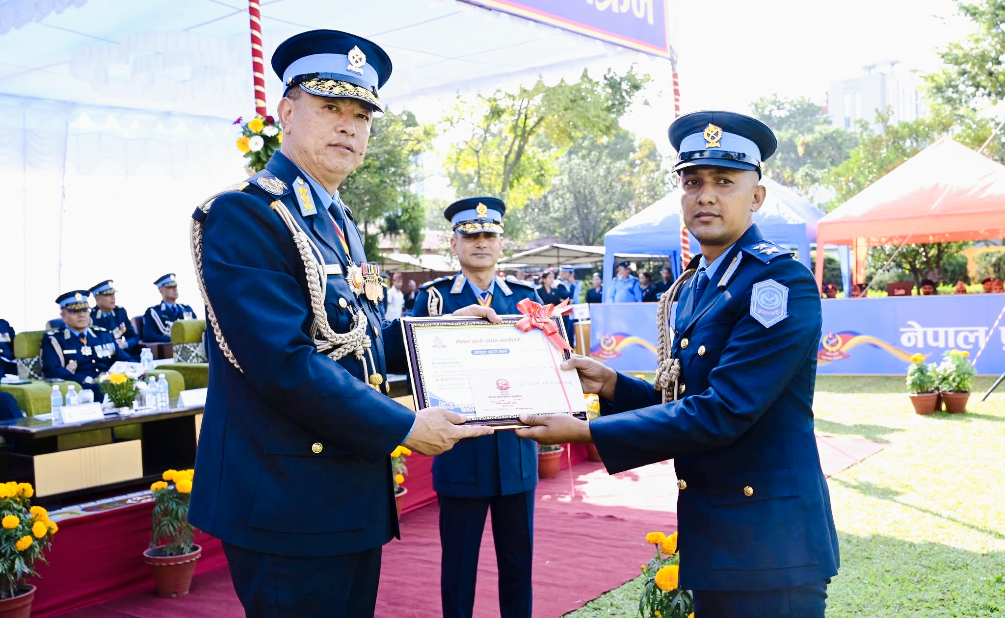 कास्कीमा कार्यरत डीएसपी हरि बस्नेतलाई उत्कृष्ट विद्यमा पुरस्कार प्रदान,