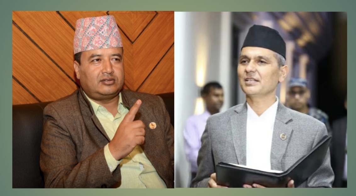 गृहमन्त्री ओमप्रकाश अर्याल अपराधीको मतियार भएको एमाले नेता महेश बस्नेतको गम्भीर आरोप,