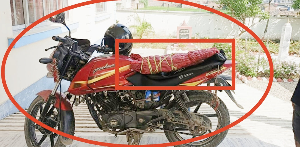 नयाँ तरिकाले बाइकमा ५ किलोभन्दा बढी गाँजा सहित दुई जना सर्लाही प्रहरीको नियन्त्रण,