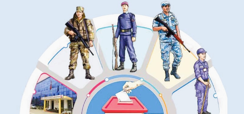 आगामी फागुन २१ गते निर्वाचनमा संयुक्त रूपमा परिचालन गर्ने गरी सुरक्षा योजनाको तयारीमा सरकार