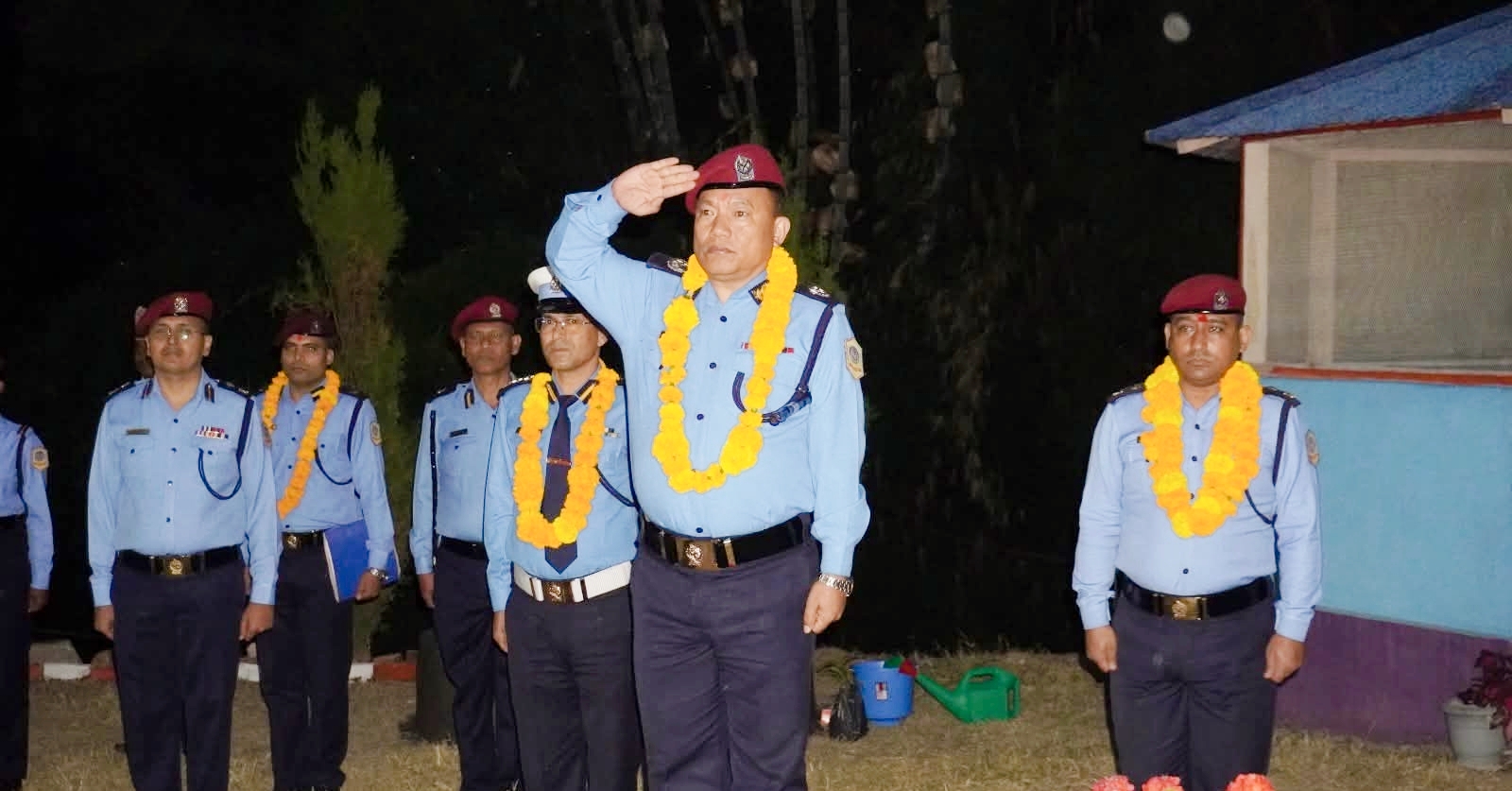 सुदूरपश्चिम प्रदेश डिआईजी ओमबहादुर रानाद्वारा जिल्ला प्रहरी कार्यालय बझाङको अनुगमन,