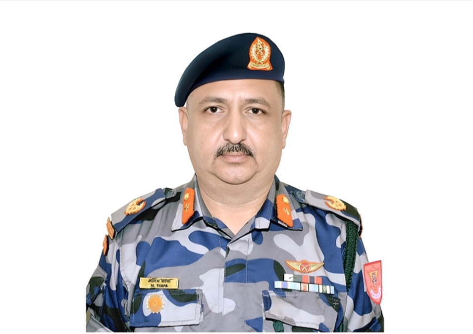 सशस्त्र प्रहरी बलको केन्द्रिय प्रवक्ताको जिम्मेवारी (डीआईजी) मनिष थापालाई