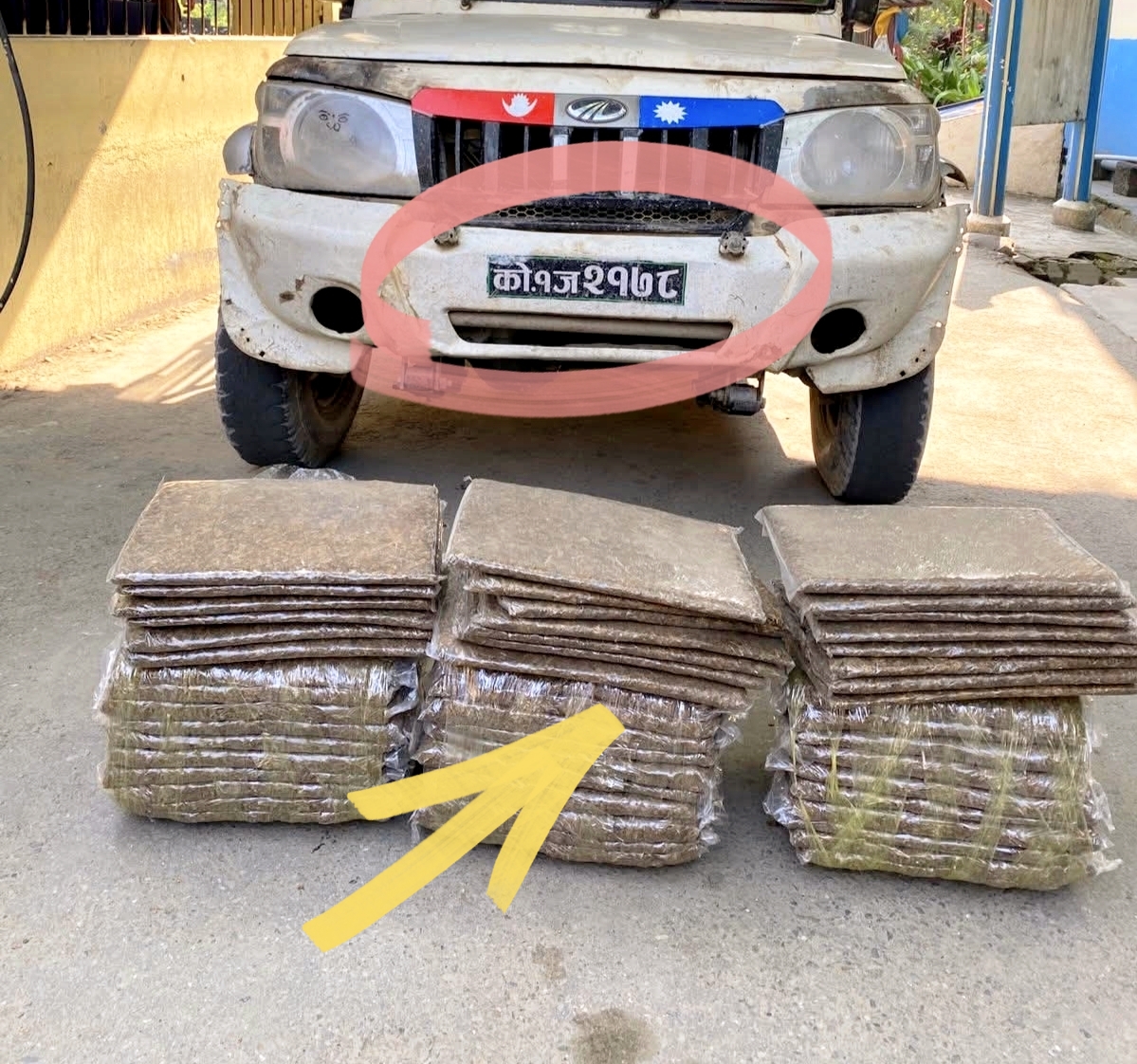 लागूऔषध गाँजासहित २ जना पक्राउ,