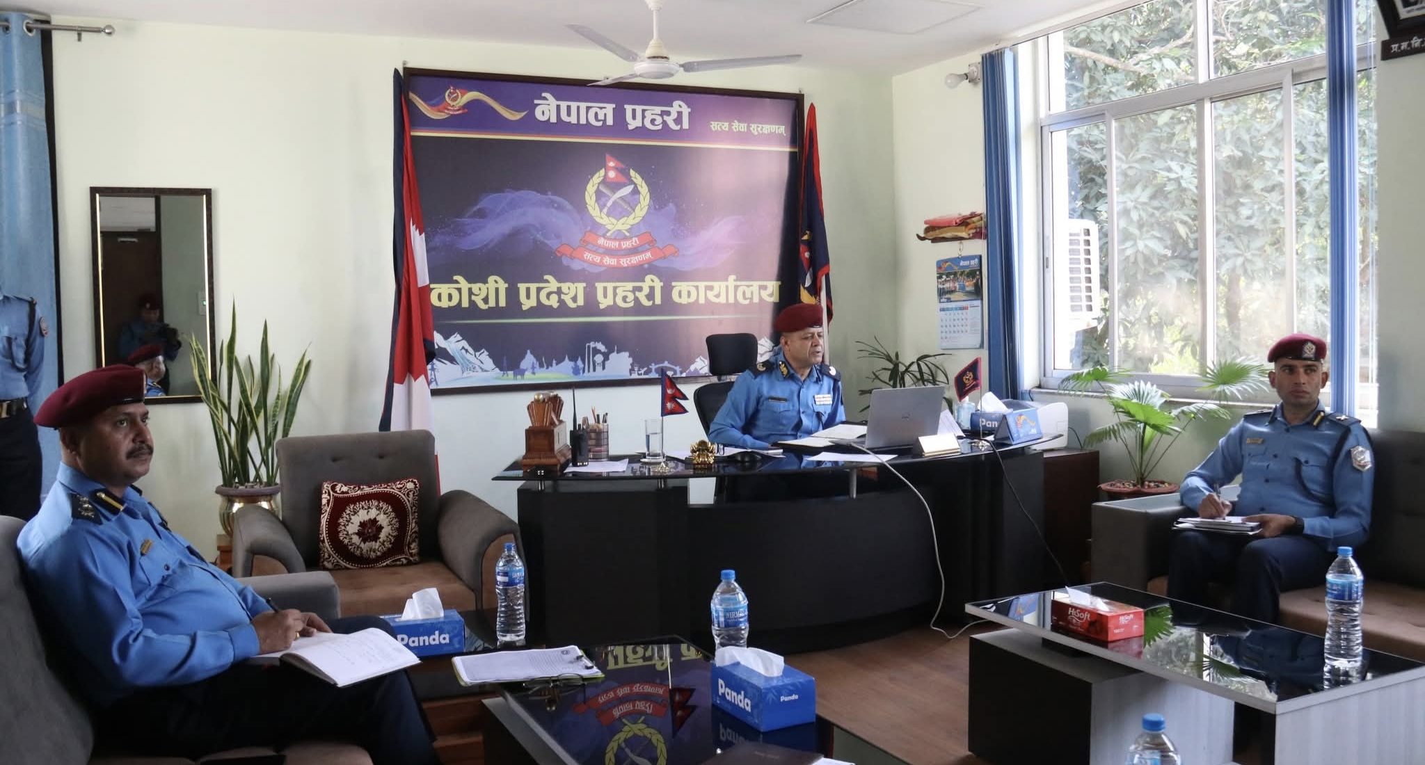 प्रदेश प्रहरी प्रमुख डिआईजी बिनोद घिमिरेद्वारा जिल्ला प्रहरी प्रमुखहरुलाई निर्देशन,