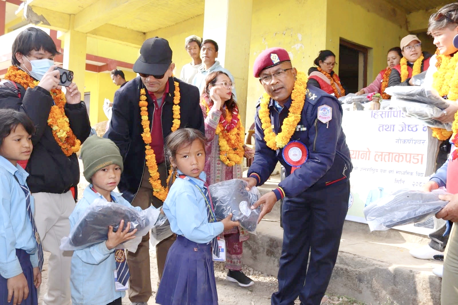 लैङ्गिक हिंसा विरुद्ध सचेतनामूलक कार्यक्रम तथा न्यानो कपडा वितरण,