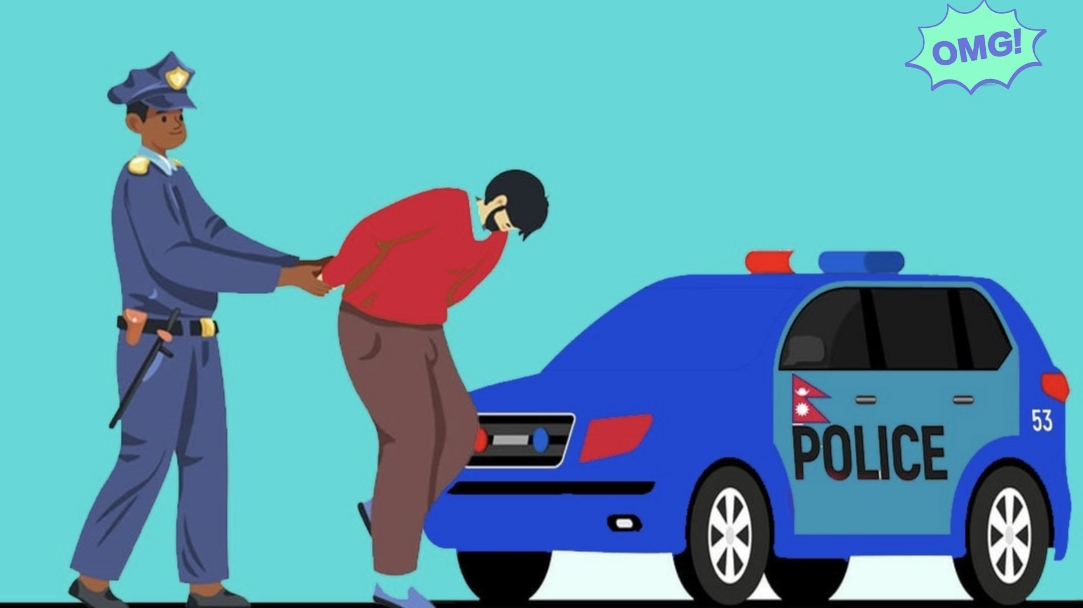 नेपाल प्रहरीका डीएसपी मधु नेपाल पक्राउ