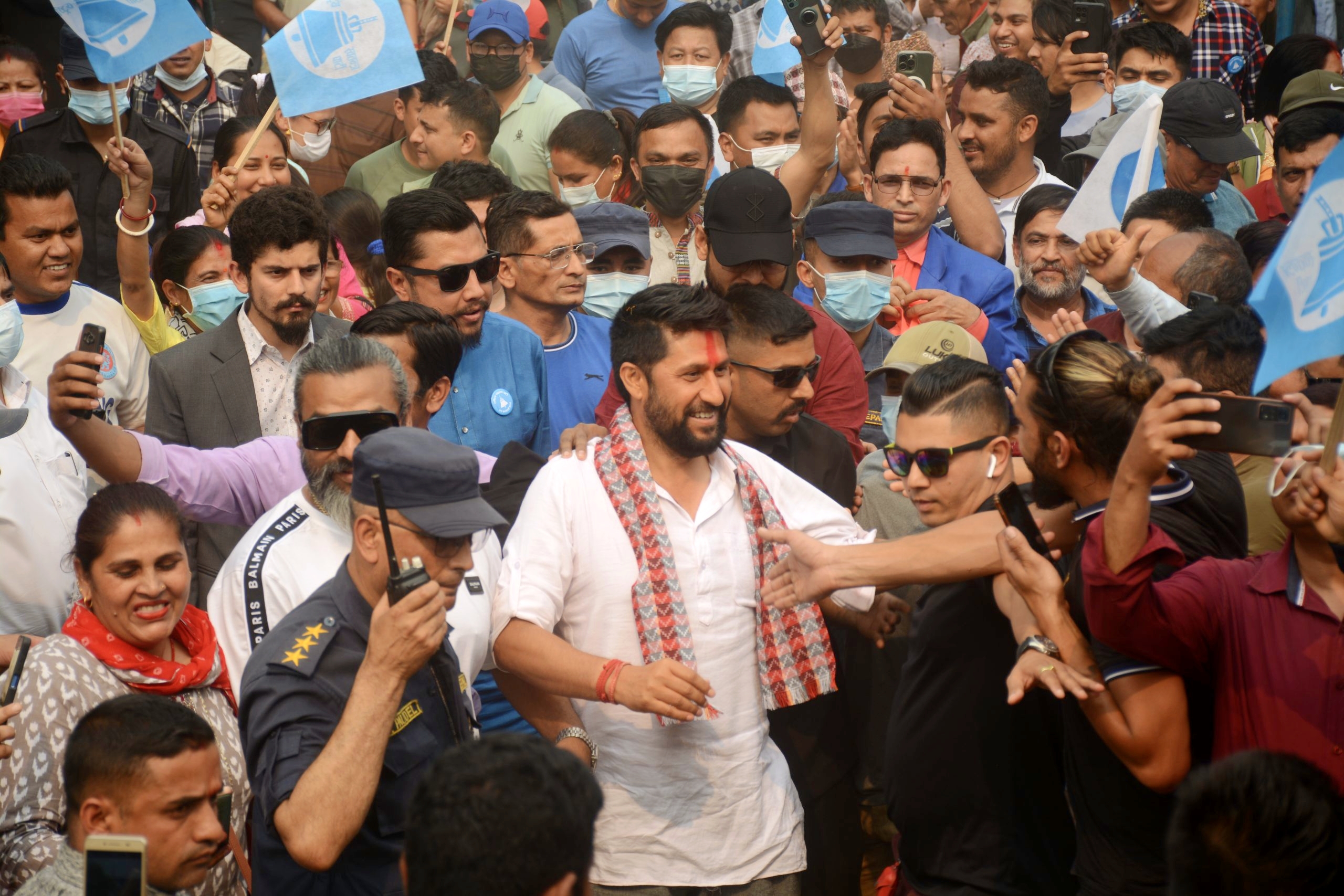 राष्ट्रिय स्वतन्त्र पार्टीका सभापति रवि लामिछानेले चितवनवासीलाई सम्बोधन,