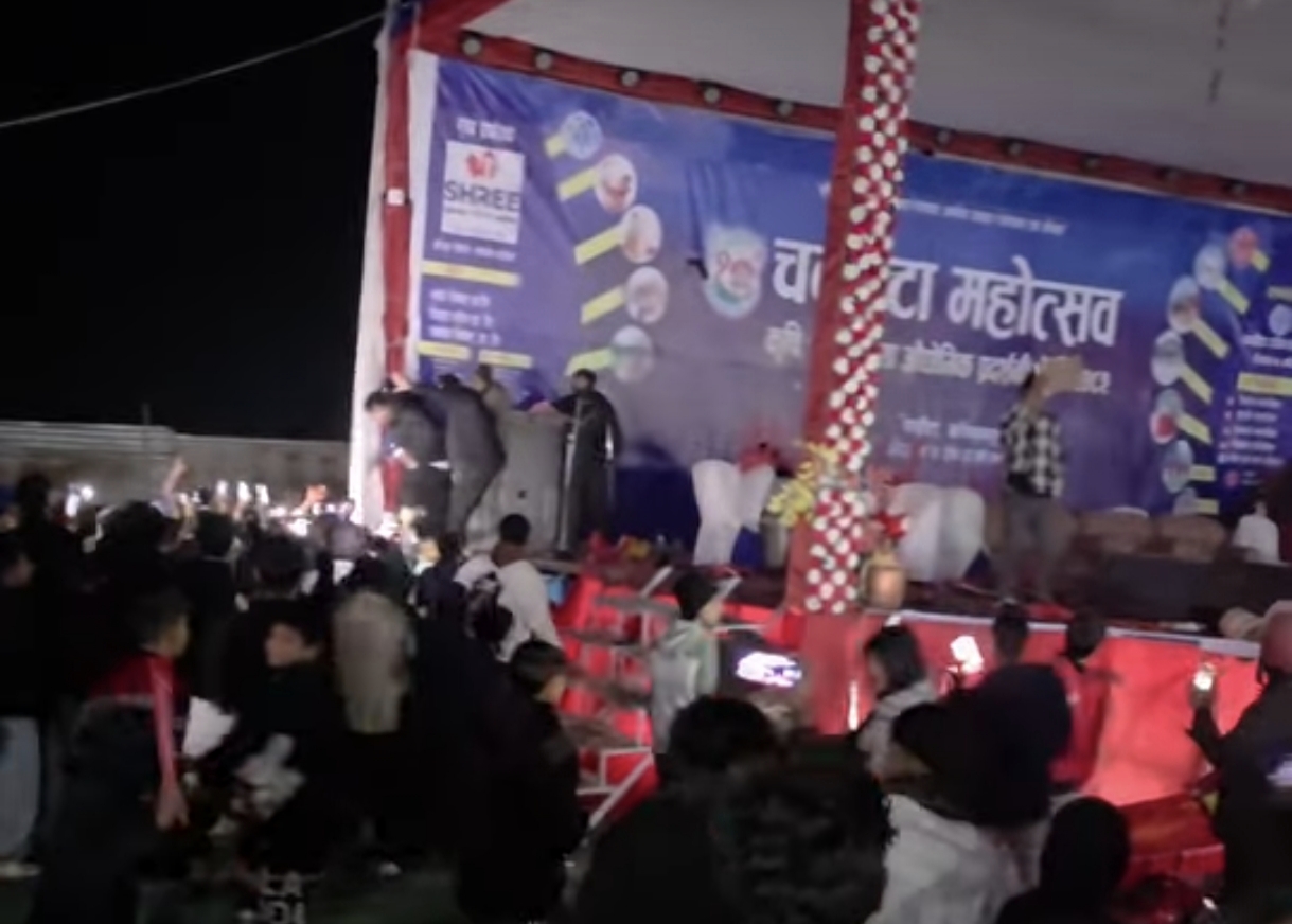 चन्द्रौटा महोत्सवमा साउन्ड सिस्टम बन्द भएपछी तोडफोड सुरु भएको थियो,