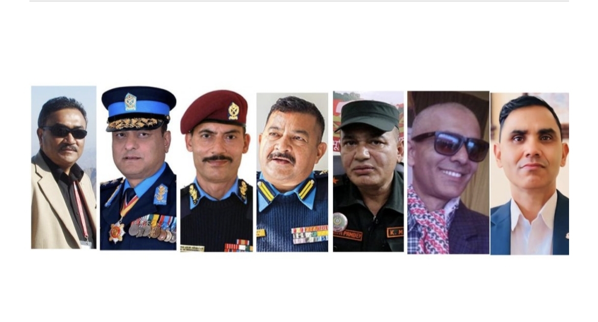 आगामी फागुन २१ गते निर्वाचनका लागि ७ पूर्वसुरक्षाकर्मीले उम्मेदवारी दर्ता गराए,