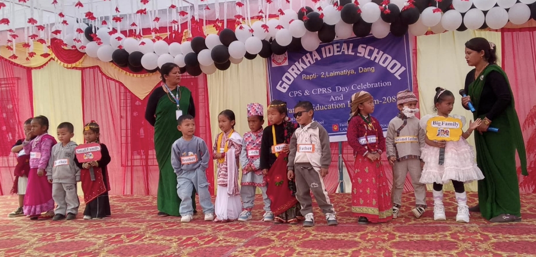 लालमटियाको गोरखा आइडियल स्कूलले अभिभावक शिक्षा तथा विद्यार्थीहरुको कला प्रदर्शन कार्यक्रम सम्पन्न गर्‍यो : प्रस्तुतिहरु निकै संदेशमूलक,