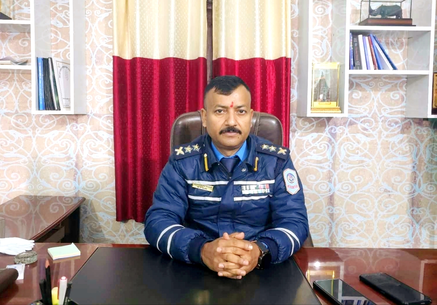 कर्णाली प्रदेश सुर्खेतको ट्राफिक प्रमुख एसपी मुकुन्द रिजालले औपचारिक रूपमा कार्यभार सम्हाले,