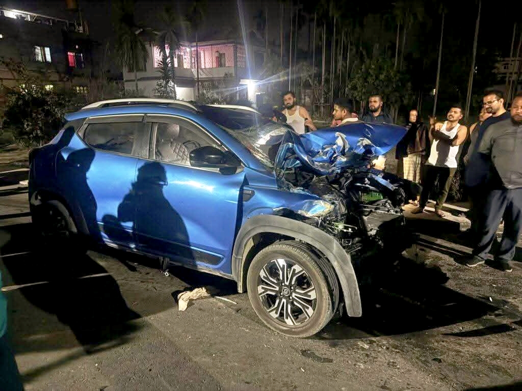 कार र मोटरसाइकल एक आपसमा ठोकिँदा मोटरसाइकल चालकको मृत्यु,