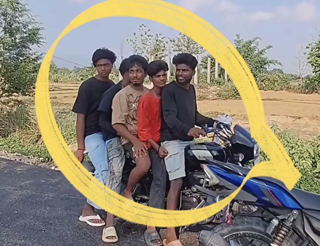 एउटा मोटरसाइकलमा ५ जना सवारहरु तट्राफिक प्रहरी कारबाहीमा,